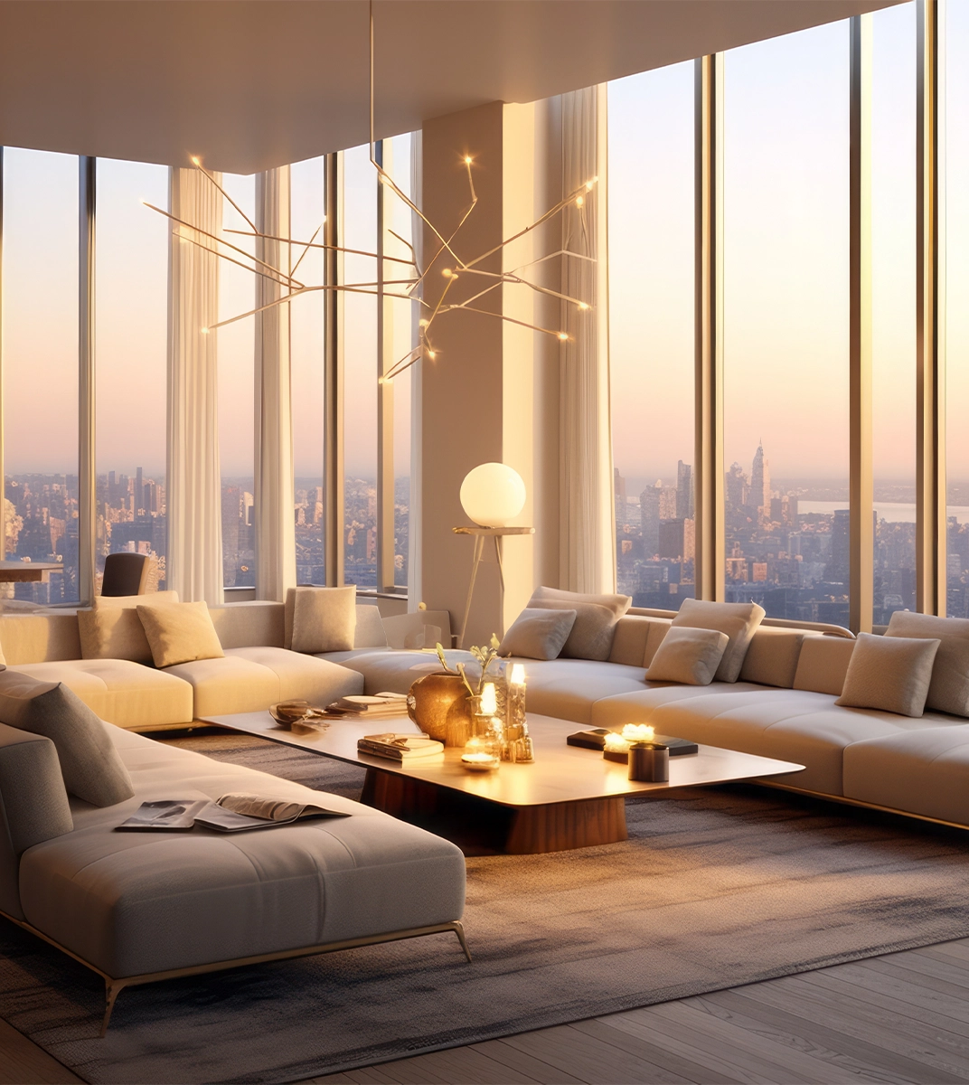 Luxurious living room