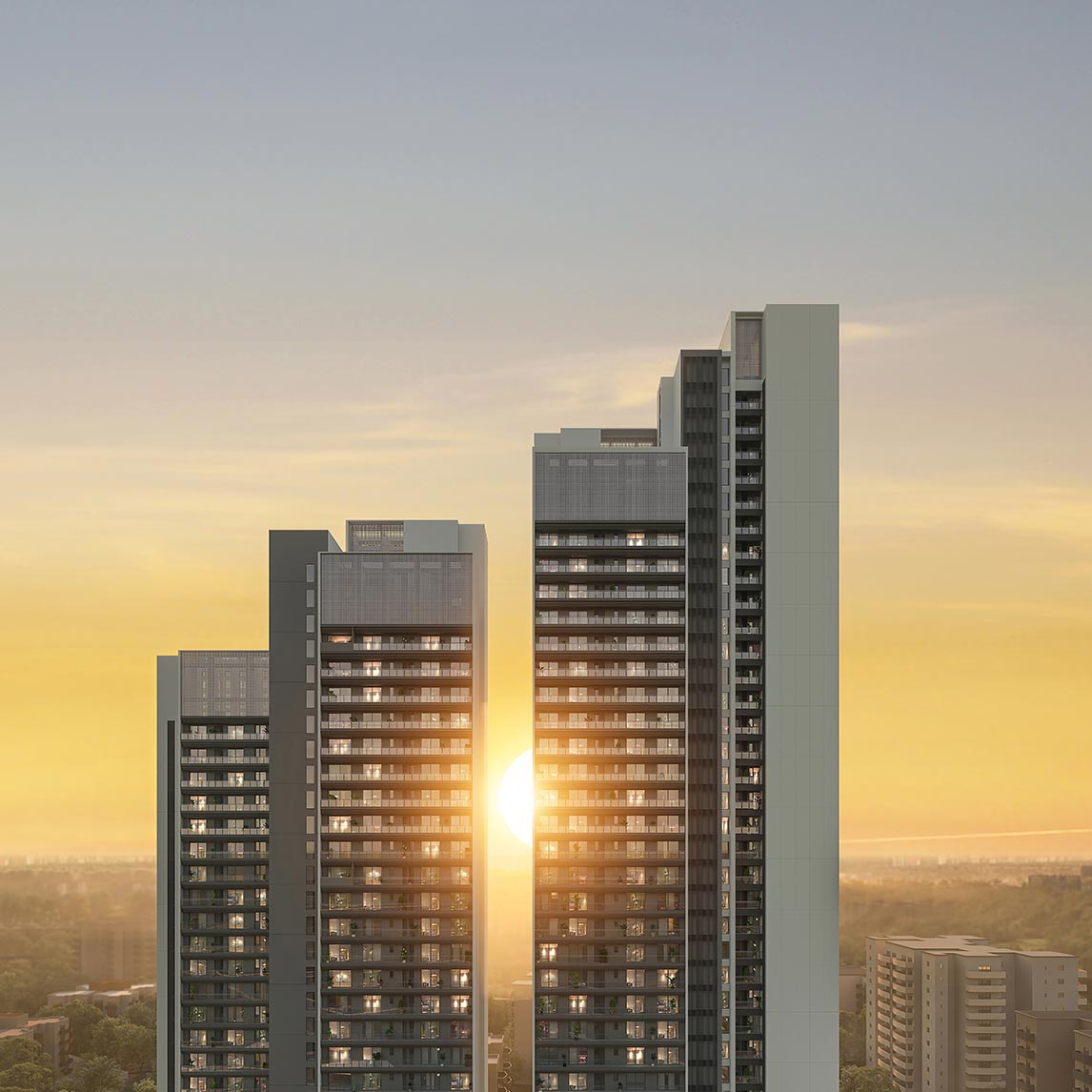 Godrej Astra project view