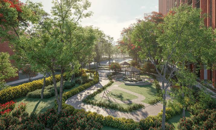 Sobha Aranya project view