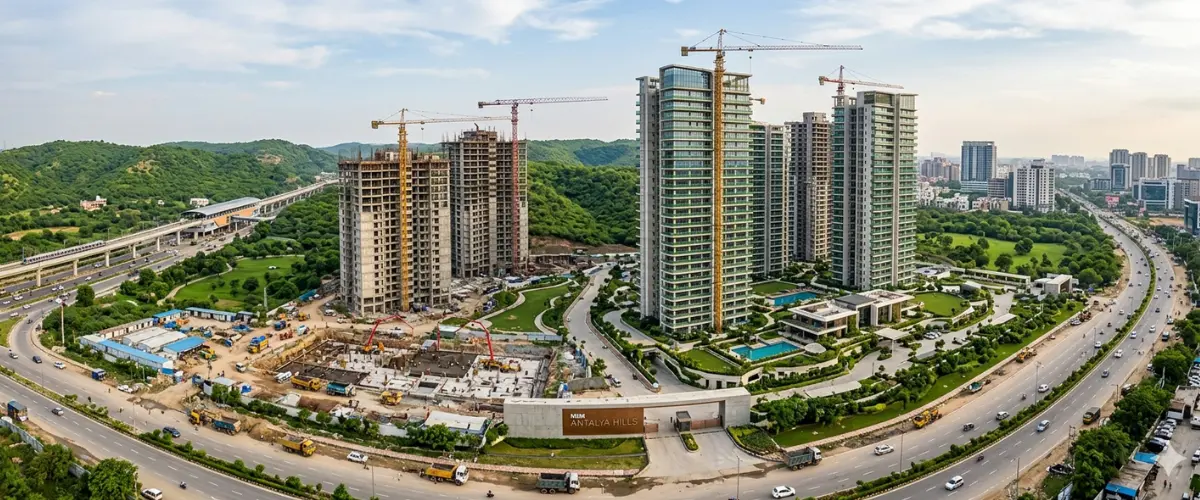 M3M Antalya Hills project view